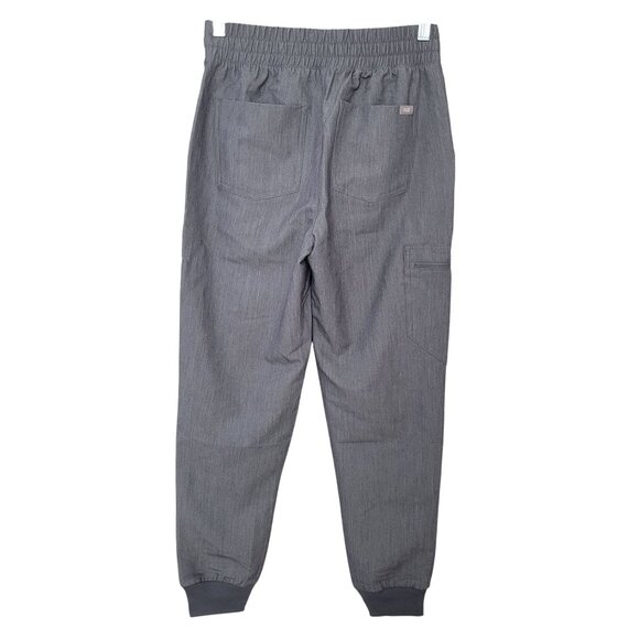 Figs Zamora Petite High Waisted Jogger Pants Womens Size XS/P Gray NWT - Picture 2 of 7